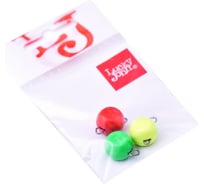 Разборные груз-головки LUCKY JOHN BALL RGY MIX1 12.0г, 3шт LJBRMIX1-012