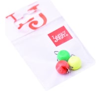 Разборные груз-головки LUCKY JOHN BALL RGY MIX1 10.0г, 3шт LJBRMIX1-010