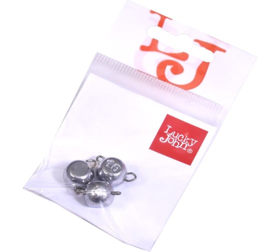 Разборные груз-головки LUCKY JOHN BALL 10.0г, 3шт LJBR-010 1