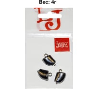 Разборные груз-головки LUCKY JOHN CLOVE SMALL 04.0г, 3шт LJCS-0040