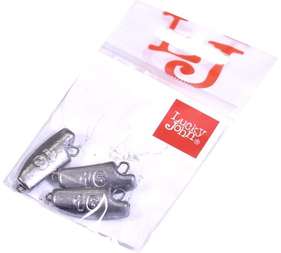 Груз-головки LUCKY JOHN JIG ROVER разборные, 16г, 3шт LJR-016 1