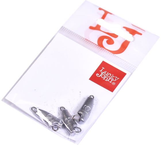 Груз-головки LUCKY JOHN JIG ROVER разборные, 5г, 3шт LJR-005