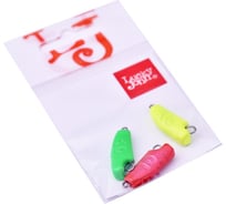 Груз-головки LUCKY JOHN ROVER разборные RGY MIX1 10г, 3шт LJRMIX1-010