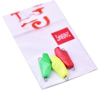 Груз-головки LUCKY JOHN ROVER разборные RGY MIX1 14г, 3шт LJRMIX1-014