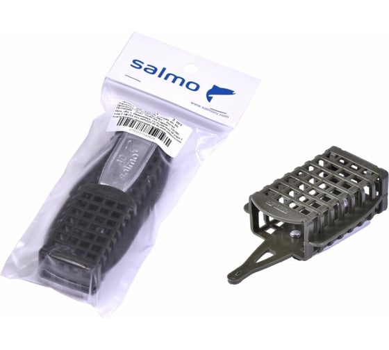 Фидерные кормушки SALMO FEEDER SQUARE съемное дно, 040г/60г, 2 штуки в наборе SF-SQ-N1 1