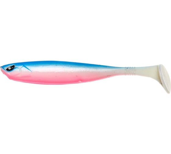 Виброхвосты LUCKY JOHN LJ 3D Series BASARA SOFT SWIM 2.5in, цвет PG05, 8шт. 140402-PG05
