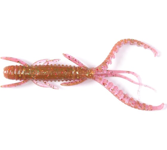 Съедобные искусственные виброхвосты LUCKY JOHN LJ Pro Series HOGY SHRIMP 2,2in, цвет S14, 10шт. 140163-S14