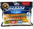 Виброхвосты LUCKY JOHN LJ 3D Series BASARA SOFT SWIM 5.0in, цвет PG08, 4шт. 140404-PG08 3