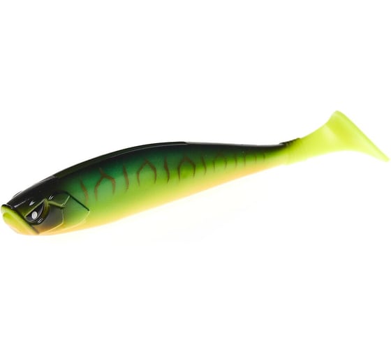 Виброхвосты LUCKY JOHN LJ 3D Series BASARA SOFT SWIM 7,5in, цвет PG02, 16шт. BIG BOX B140417-PG02 1