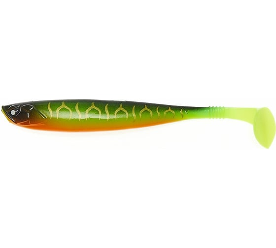 Виброхвосты LUCKY JOHN LJ 3D Series BASARA SOFT SWIM 5.0in, цвет PG02, 4шт. 140404-PG02