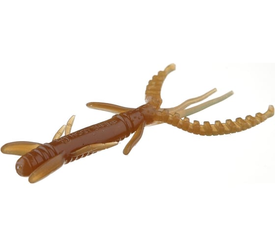 Съедобные искусственные виброхвосты LUCKY JOHN LJ Pro Series HOGY SHRIMP 3.0in, цвет S18, 10шт. 140140-S18