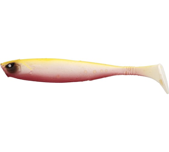 Виброхвосты LUCKY JOHN LJ 3D Series BASARA SOFT SWIM 3.5in, цвет PG04, 6шт. 140403-PG04 1
