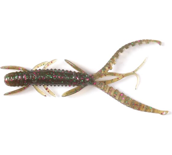 Съедобные искусственные виброхвосты LUCKY JOHN LJ Pro Series HOGY SHRIMP 2,2in, цвет S21, 10шт. 140163-S21