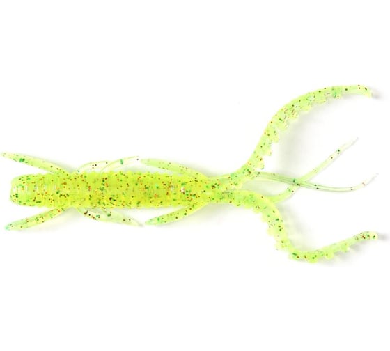 Съедобные искусственные виброхвосты LUCKY JOHN LJ Pro Series HOGY SHRIMP 3.0in, цвет S15, 10шт. 140140-S15