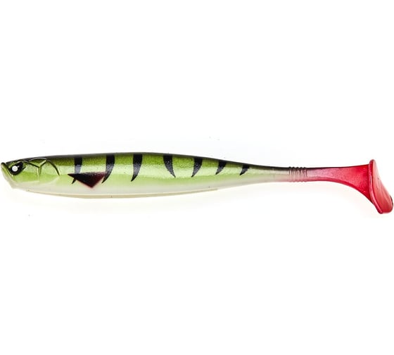 Виброхвосты LUCKY JOHN LJ 3D Series BASARA SOFT SWIM 3.5in, цвет PG10, 6шт. 140403-PG10