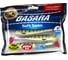 Виброхвосты LUCKY JOHN LJ 3D Series BASARA SOFT SWIM 5.0in, цвет PG10, 4шт. 140404-PG10 3