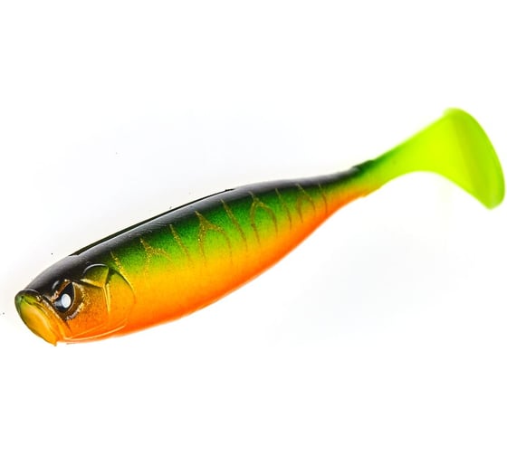 Виброхвосты LUCKY JOHN LJ 3D Series BASARA SOFT SWIM 3.5in, цвет PG02, 6шт. 140403-PG02 1