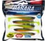 Виброхвосты LUCKY JOHN LJ 3D Series BASARA SOFT SWIM 3.5in, цвет PG02, 6шт. 140403-PG02 3