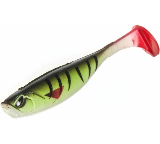 Виброхвосты LUCKY JOHN LJ 3D Series BASARA SOFT SWIM 2.5in, цвет PG10, 8шт. 140402-PG10 1