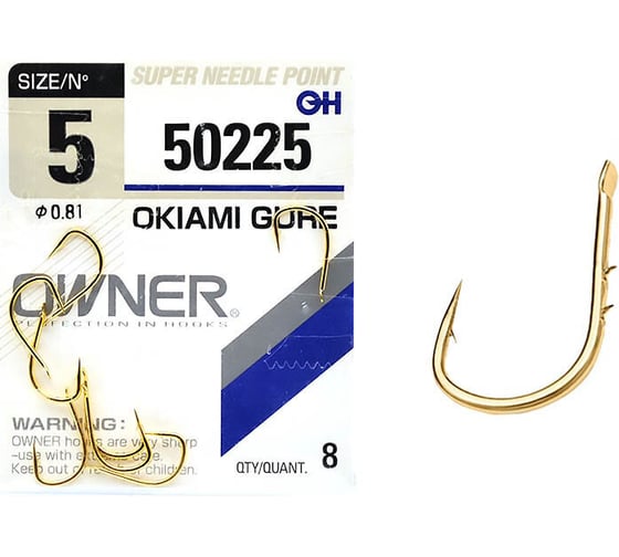 Крючок Spike Owner №06 50255 1