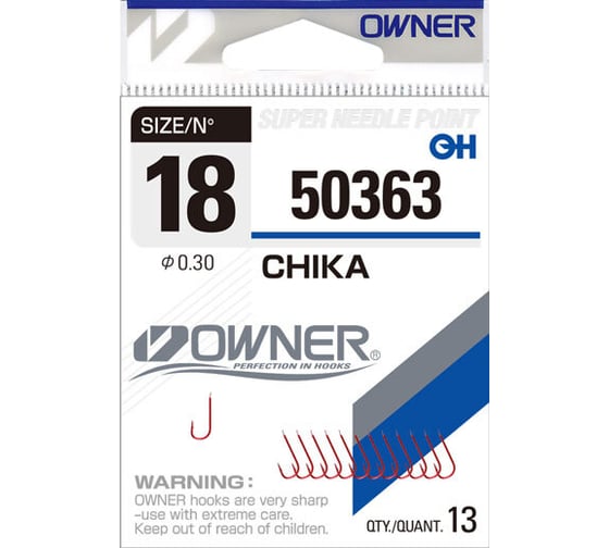 Крючок Spike Owner №12 50363