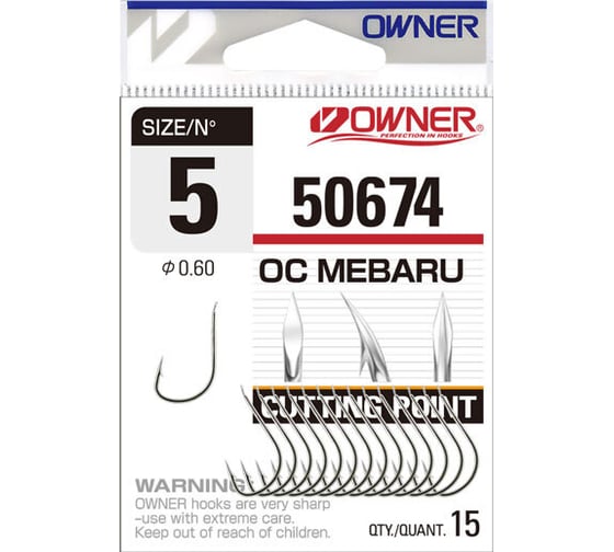 Крючок Spike Owner №3 50674 1