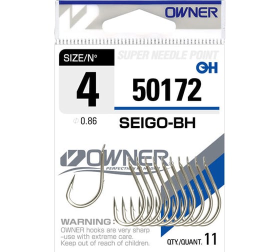 Крючок Spike Owner №04 50172 1