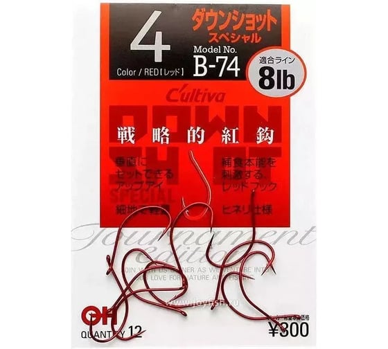 Крючок Spike Owner №4 (B-74) 11581 1