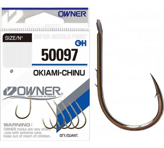 Крючок Spike Owner №1 50097 1