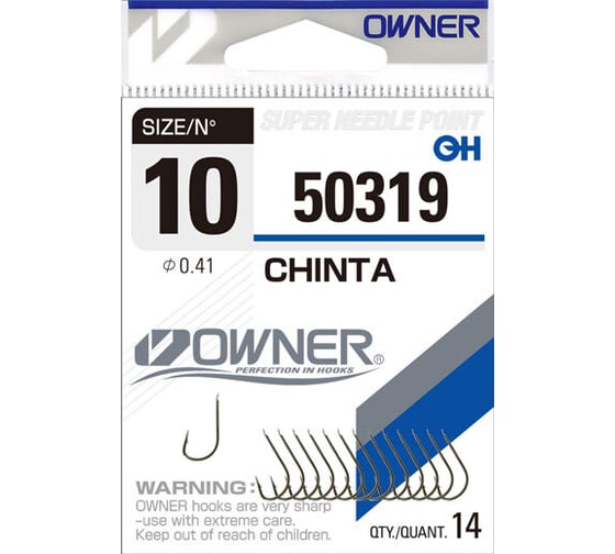 Крючок Spike Owner №10 50319 1