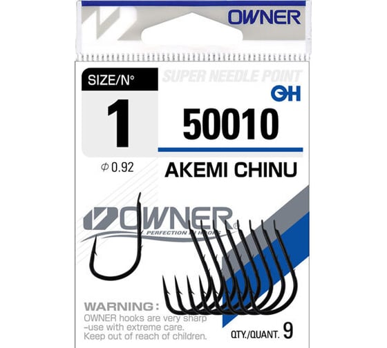 Крючок Spike Owner №1 50010 1