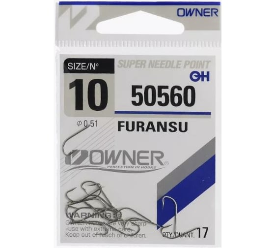 Крючок Spike Owner №10 50560