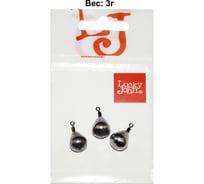 Груза LUCKY JOHN JIG RIG 03.0г, 3шт LJJR-0030