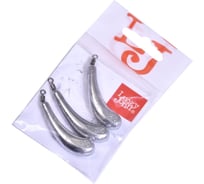 Груза LUCKY JOHN DROP SHOT BANANA 025г, 3шт LJDB-025