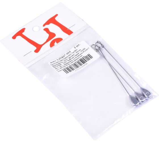 Груза LUCKY JOHN TOKIO RIG 7см, 4г, 3шт LJTR07-004 1