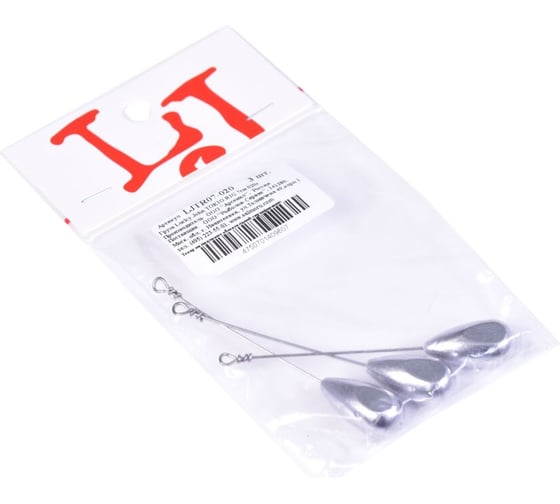 Груза LUCKY JOHN TOKIO RIG 7см, 20г, 3шт LJTR07-020