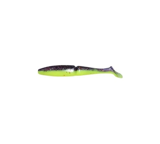 Виброхвост Yaman PRO Mamura, р.5 inch, цвет #26 - Violet Chartreuse, упаковка 4 шт. YP-M5-26 1