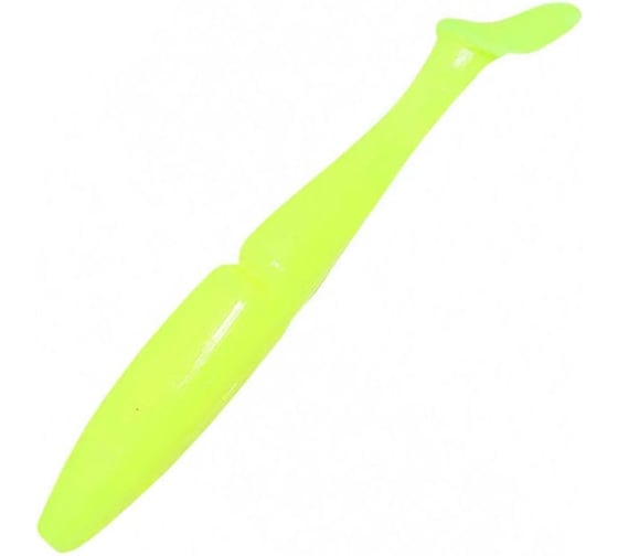 Виброхвост Yaman PRO Mamura, р.4 inch, цвет #02 - Chartreuse, упаковка 5 шт. YP-M4-02