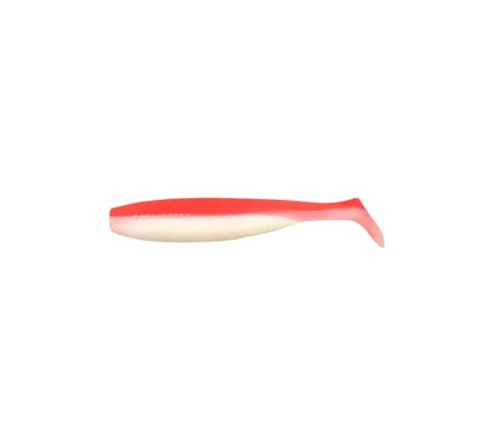 Виброхвост Yaman PRO Sharky Shad, р.5,5 inch, цвет #27 - Red White, упаковка 5 шт. YP-SS55-27 1