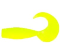 Твистер Yaman PRO Spry Tail, р.3 inch, цвет #02 - Chartreuse, упаковка 8 шт. YP-ST3-02