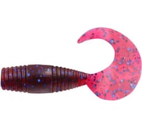 Твистер Yaman PRO Spry Tail, р.2 inch, цвет #04 - Grape, упаковка 10 шт YP-ST2-04