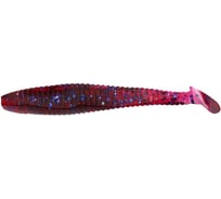 Виброхвост Yaman PRO Flatter Shad, р.2 inch, цвет #04 - Grape (уп.6 шт)/130/ YP-FS2-04