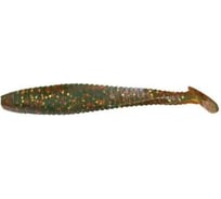 Виброхвост Yaman PRO Flatter Shad, р.2 inch, цвет #09 - Motor Oil (уп. 6 шт.) YP-FS2-09