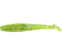 Виброхвост Yaman PRO Flatter Shad, р.2 inch, цвет #10 - Green pepper (уп. 6 шт.) YP-FS2-10