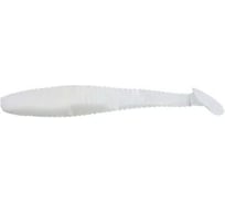 Виброхвост Yaman PRO Flatter Shad, р.3 inch, цвет #01 - White (уп. 6 шт.) YP-FS3-01