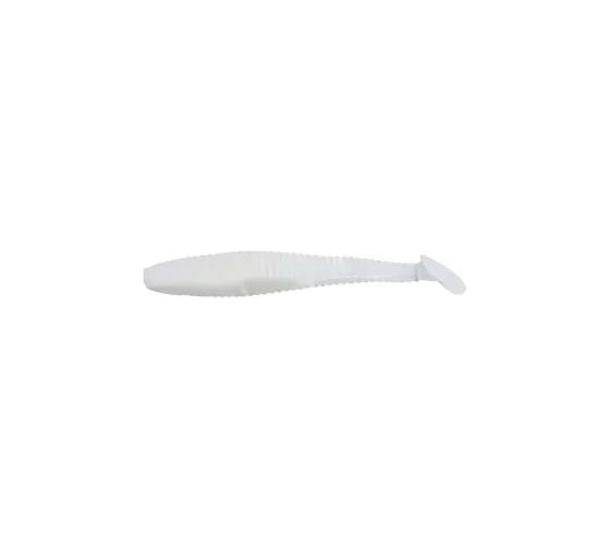 Виброхвост Yaman PRO Flatter Shad, р.3 inch, цвет #01 - White (уп. 6 шт.) YP-FS3-01
