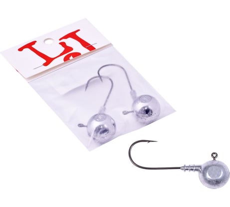 Джиг-головки LUCKY JOHN BALL 48.0г, кр.BN 006/0, 2шт LJBLJ-048