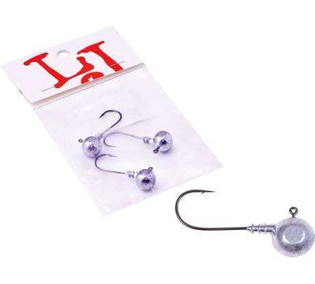 Джиг-головки LUCKY JOHN BALL 08.0г, кр.BN 001/1, 3шт LJBLJ-008