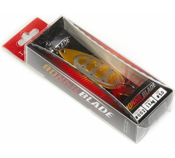 Вращающаяся блесна LUCKY JOHN BONNIE BLADE 05, 13.4г, цвет 002, в блистере LJBB05-002