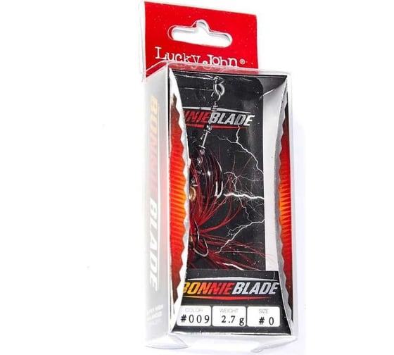 Вращающаяся блесна LUCKY JOHN BONNIE BLADE 00, 02.7г, цвет 009, в блистере LJBB00-009